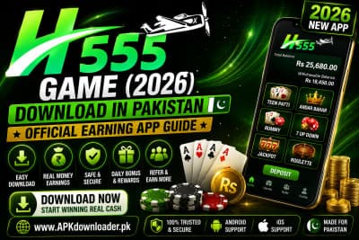 H555 Game (2026) Download in Pakistan – Official Earning App Guide