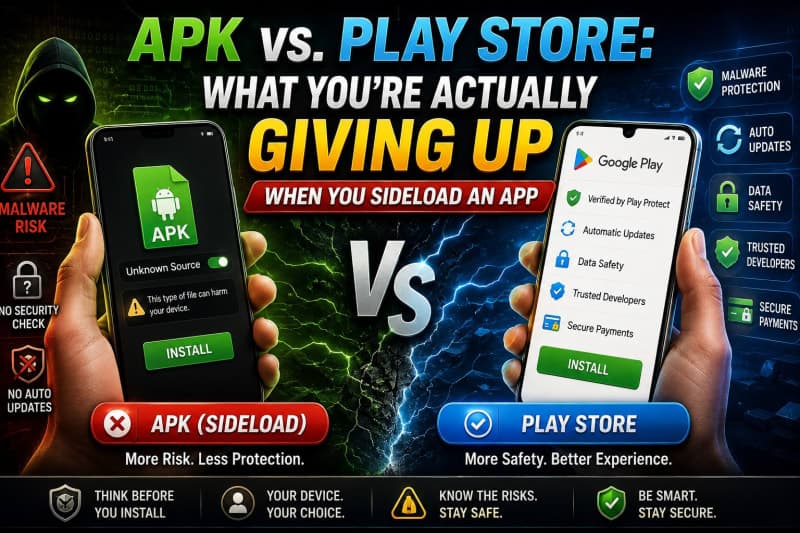 APK vs. Play Store: What You Actually Give Up When You Sideload an App